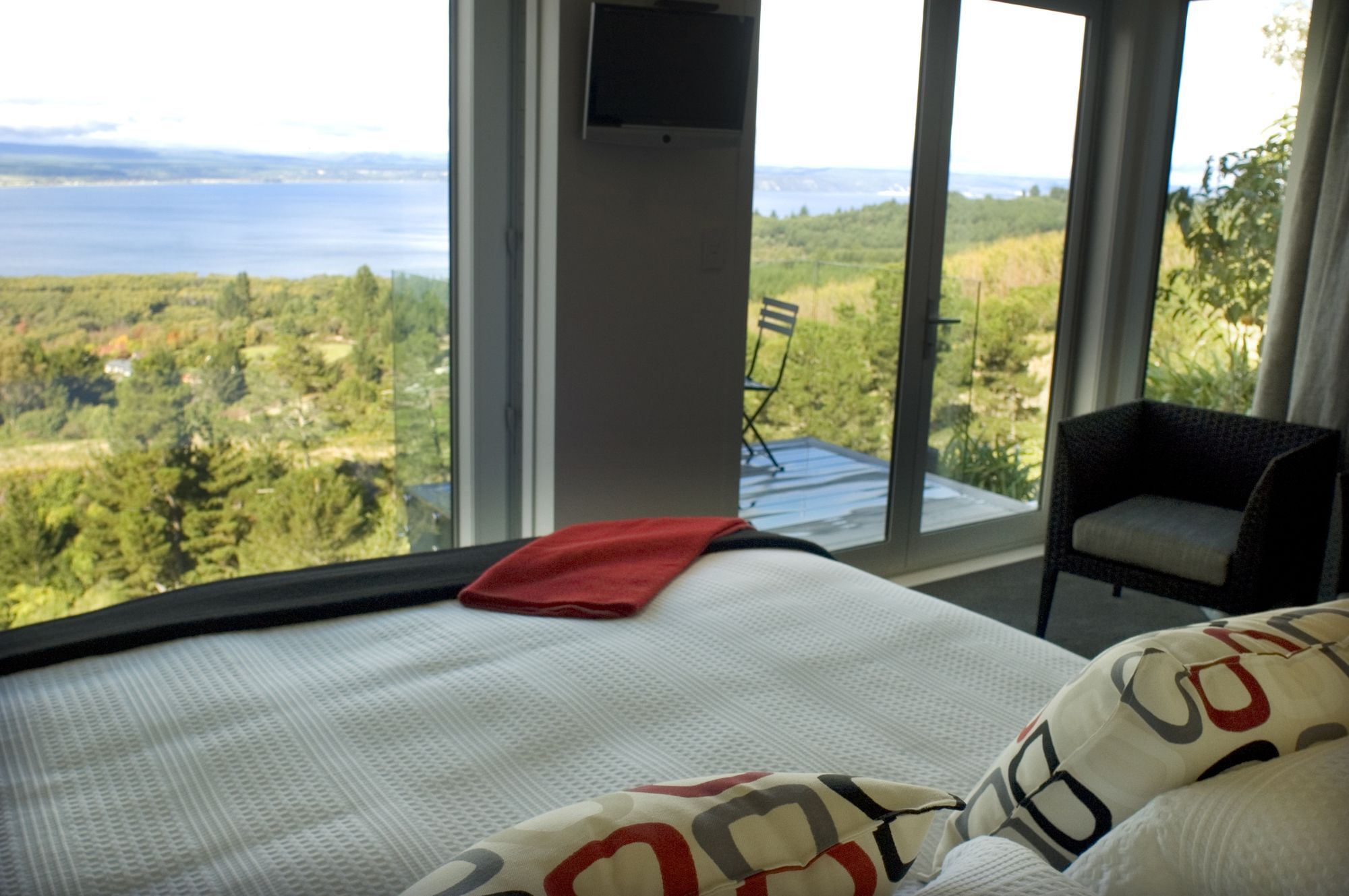 Acacia Cliffs Lodge Lago Lago Taupo Exterior foto