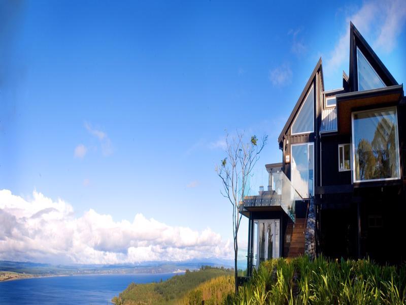 Acacia Cliffs Lodge Lago Lago Taupo Exterior foto